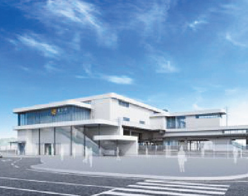 新駅舎北口イメージ図