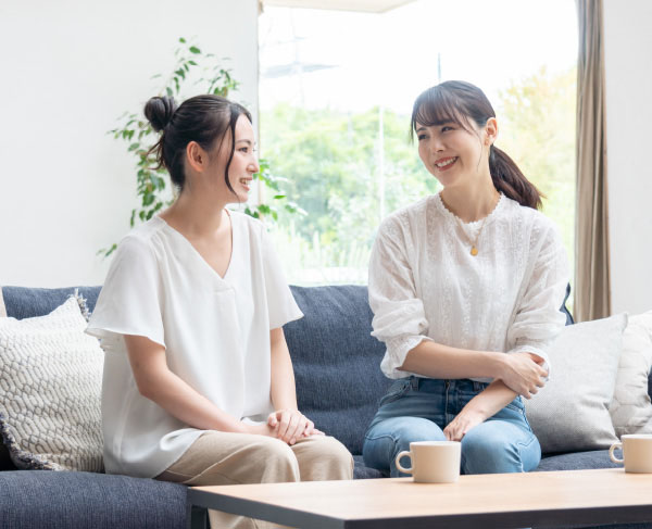 友人・知人を招きやすい。